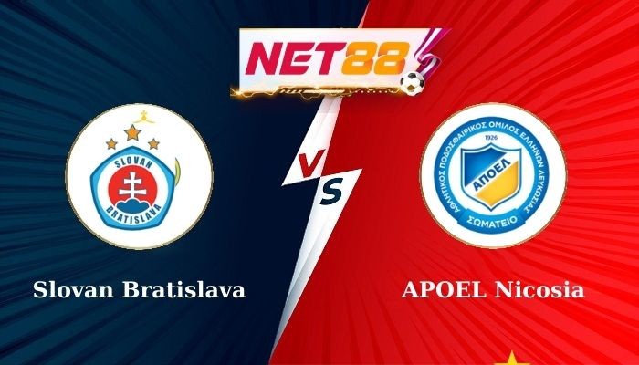 NET88 Soi Kèo, Nhận Định Bóng Đá - Slovan Bratislava vs APOEL Nicosia 1h30 - 08-08-2024